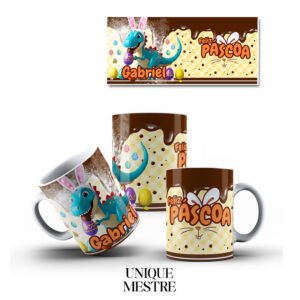 Caneca Personalizada - Coleção de Páscoa - COM NOME