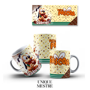 Caneca Personalizada - Coleção de Páscoa - COM NOME