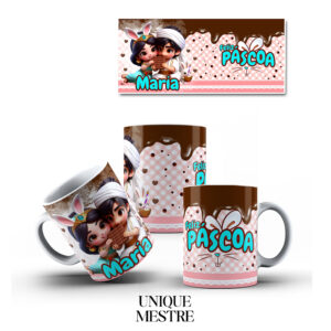 Caneca Personalizada - Coleção de Páscoa - COM NOME