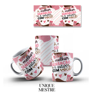 Caneca Personalizada - Coleção de Páscoa | A melhor SENSAÇÃO é estar com você!