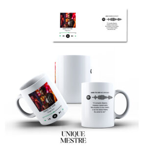 Caneca Interativa Spotify - AMEI TE VER - Tiago Iorc