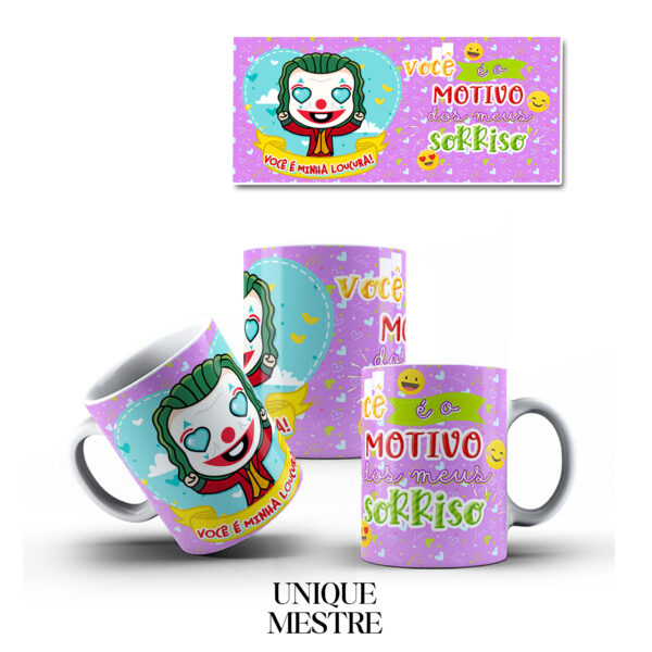 Caneca Personalizada - Coleção Dia dos Namorados | Você é o motivo do meu sorriso