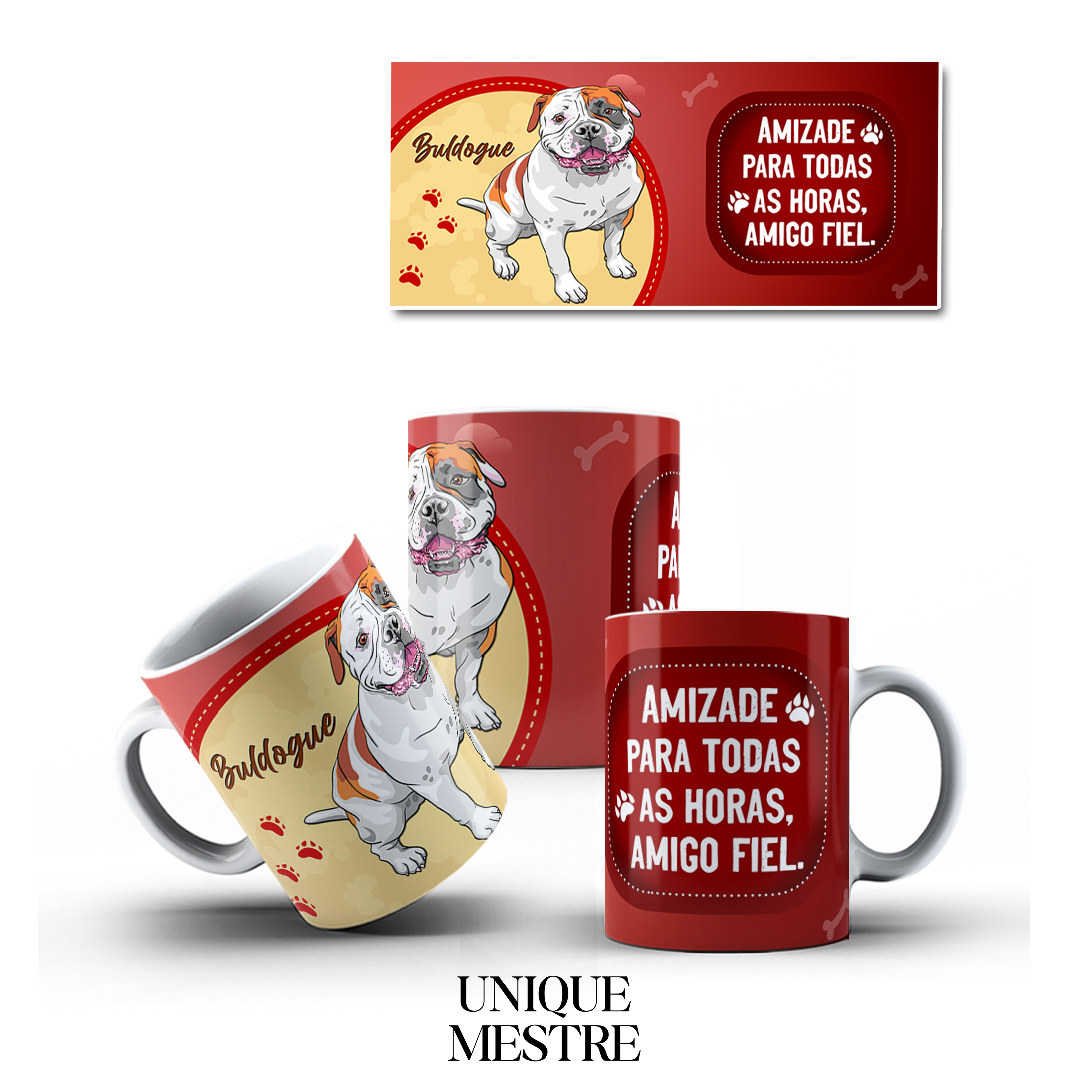 Caneca Personalizada - Coleção Pet | Buldogue