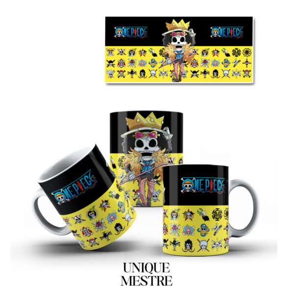 Caneca Personalizada - Coleção One Piece | Brook