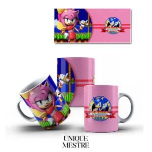 Caneca Personalizada - Coleção Sonic | AMY ROSE