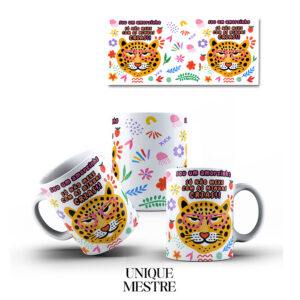 Caneca Personalizada - Dia das Mães - Sou um amorzinho, só não mexe com as minhas crias