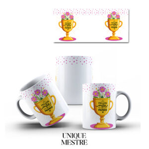 Caneca Personalizada - Dia das Mães - Troféu de Melhor Mãe do Mundo