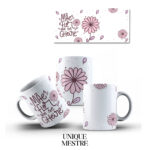 Caneca Personalizada - Dia das Mães - Mãe é Flor que se Cheire