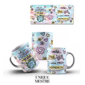 Caneca Personalizada - Dia das Mães - A melhor Mãe do Mundo