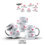 Caneca Personalizada - Dia das Mães - Você é o meu Porto Seguro