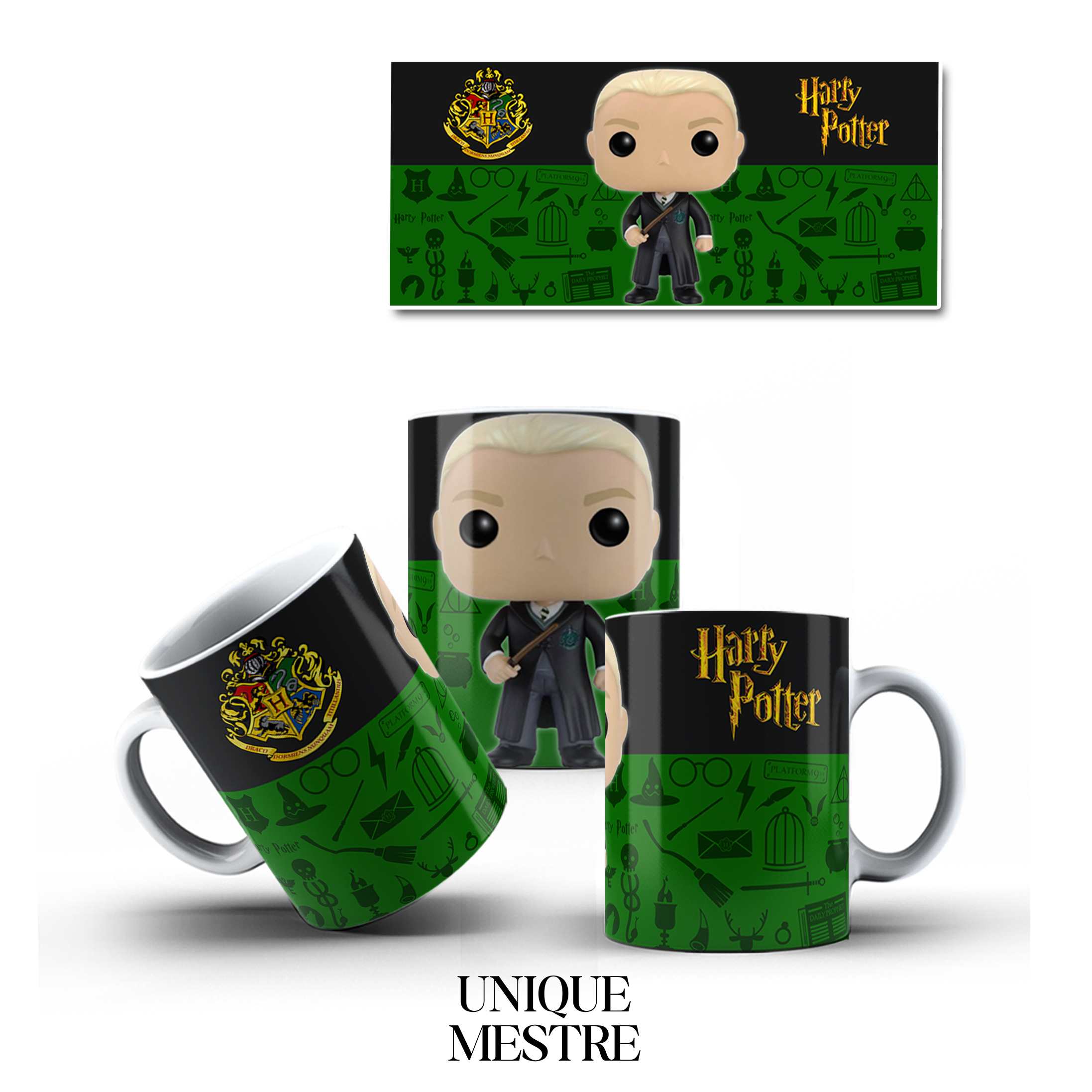Caneca Personalizada - Coleção Harry Potter | Draco Malfoy