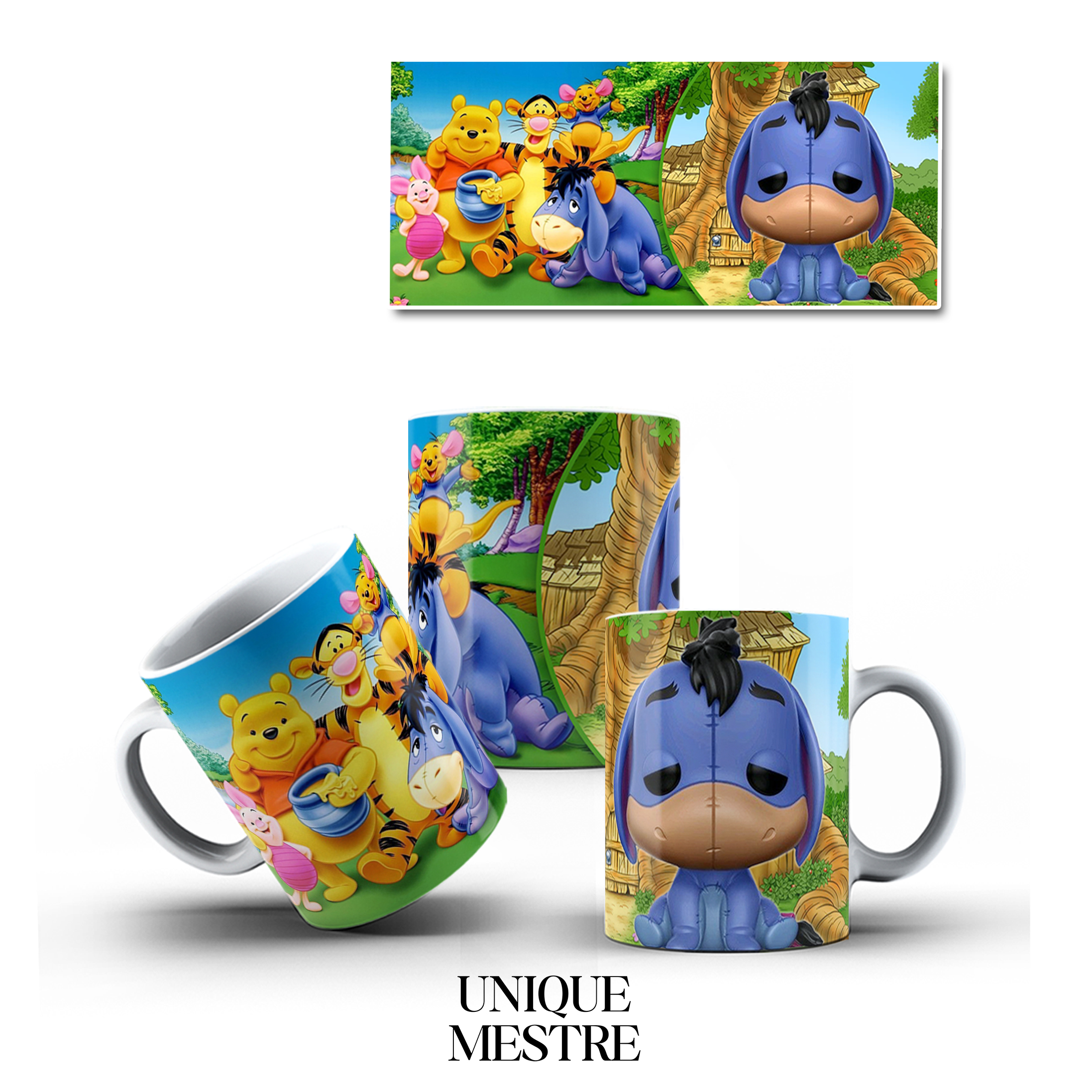 Caneca Personalizada - Coleção Ursinho Pooh | Ió