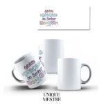 Caneca Personalizada - Coleção Frases Bíblicas | Deem graças ao Senhor, porque ELE é bom - Salmo 136:1