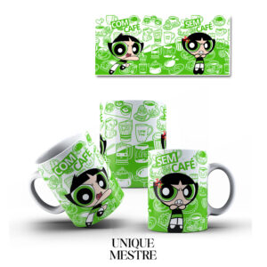 Caneca Personalizada - Com Café e Sem Café - Docinho Café