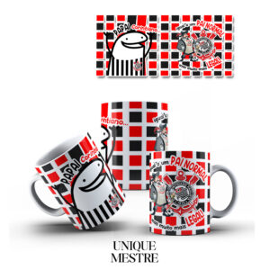 Caneca Personalizada - Corinthians - Papai Corinthiano Igual a um Pai Normal mas Muito mais Legal