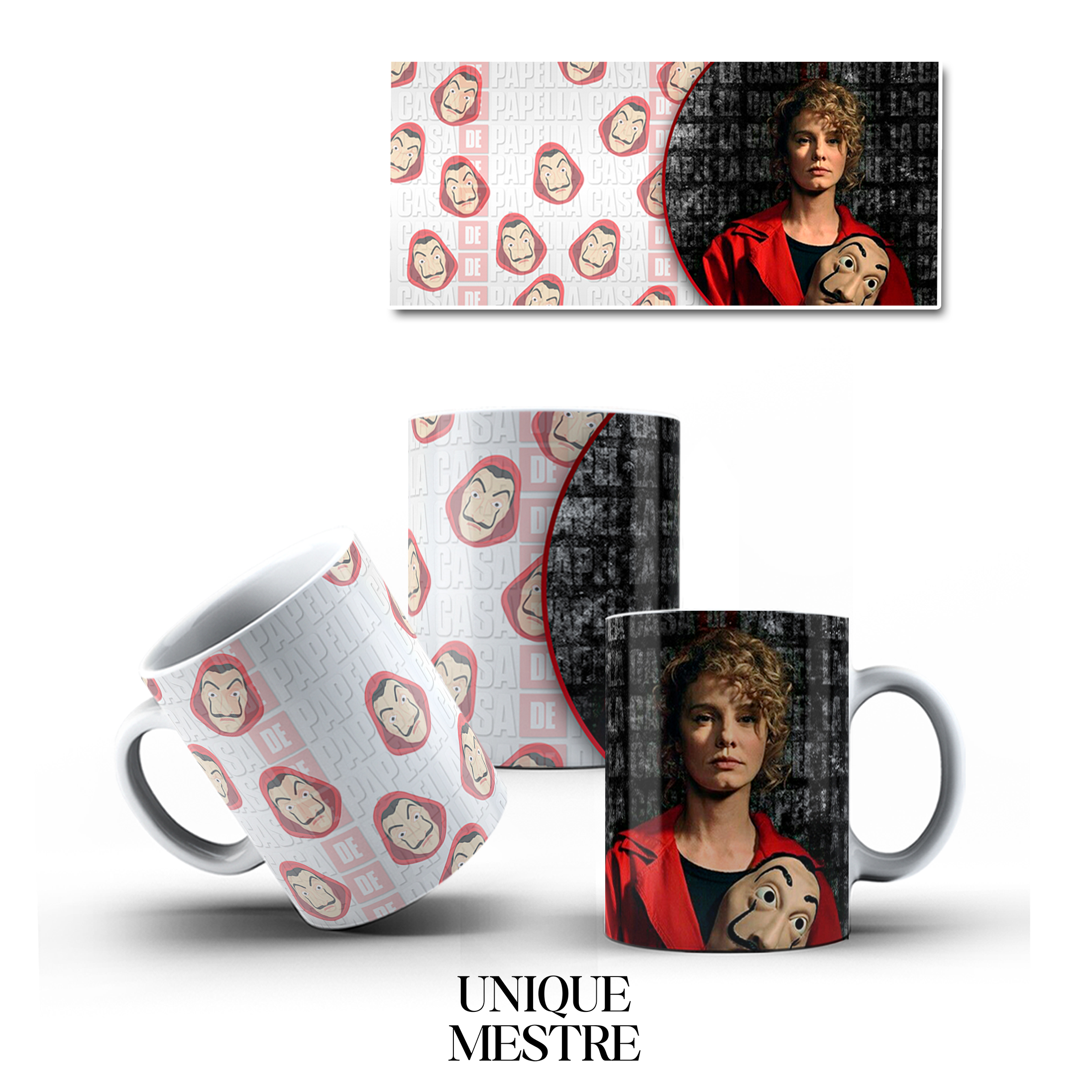 Caneca Personalizada - Coleção La Casa de Papel | ESTOCOLMO 2