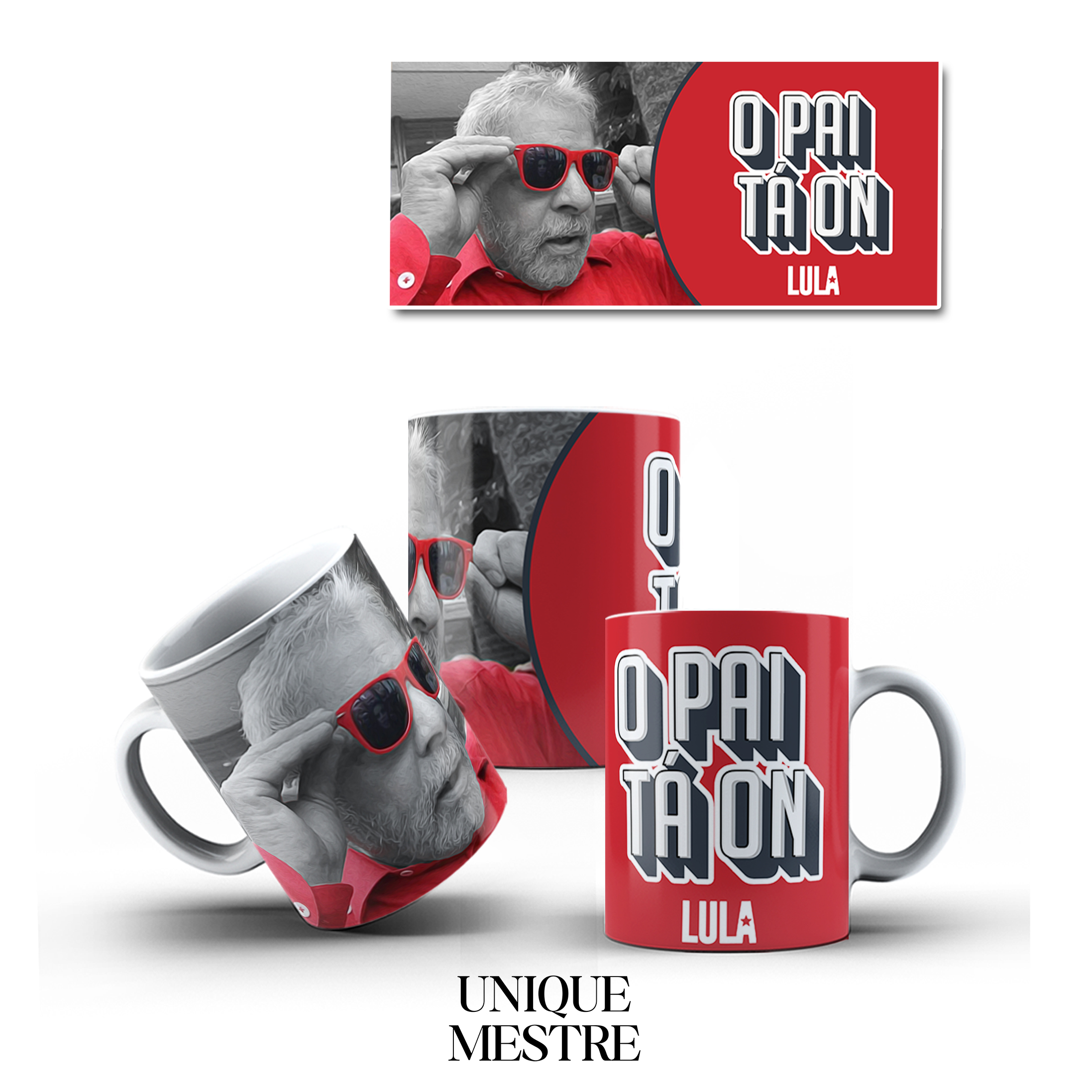 Caneca Personalizada - Coleção Lula