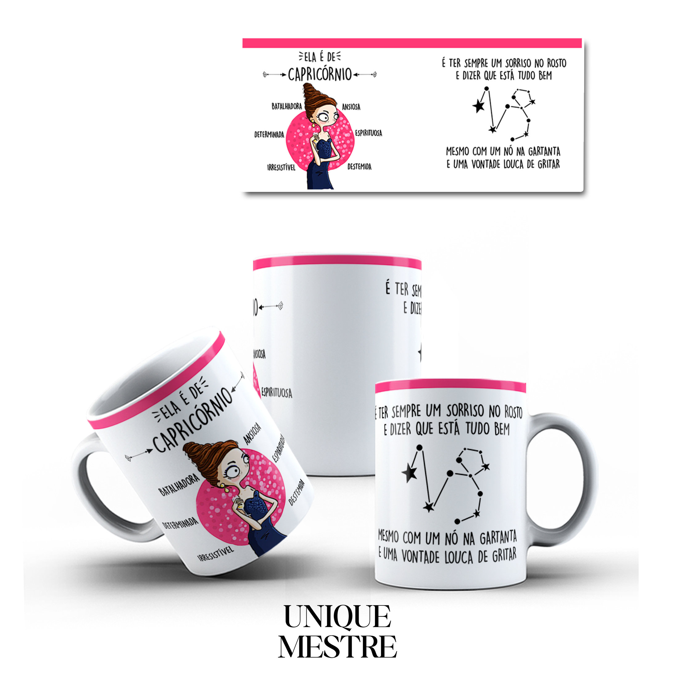 Caneca Personalizada - Coleção Signos | Capricórnio