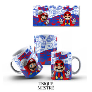 Caneca Personalizada - Com Café e Sem Café - Mario Café