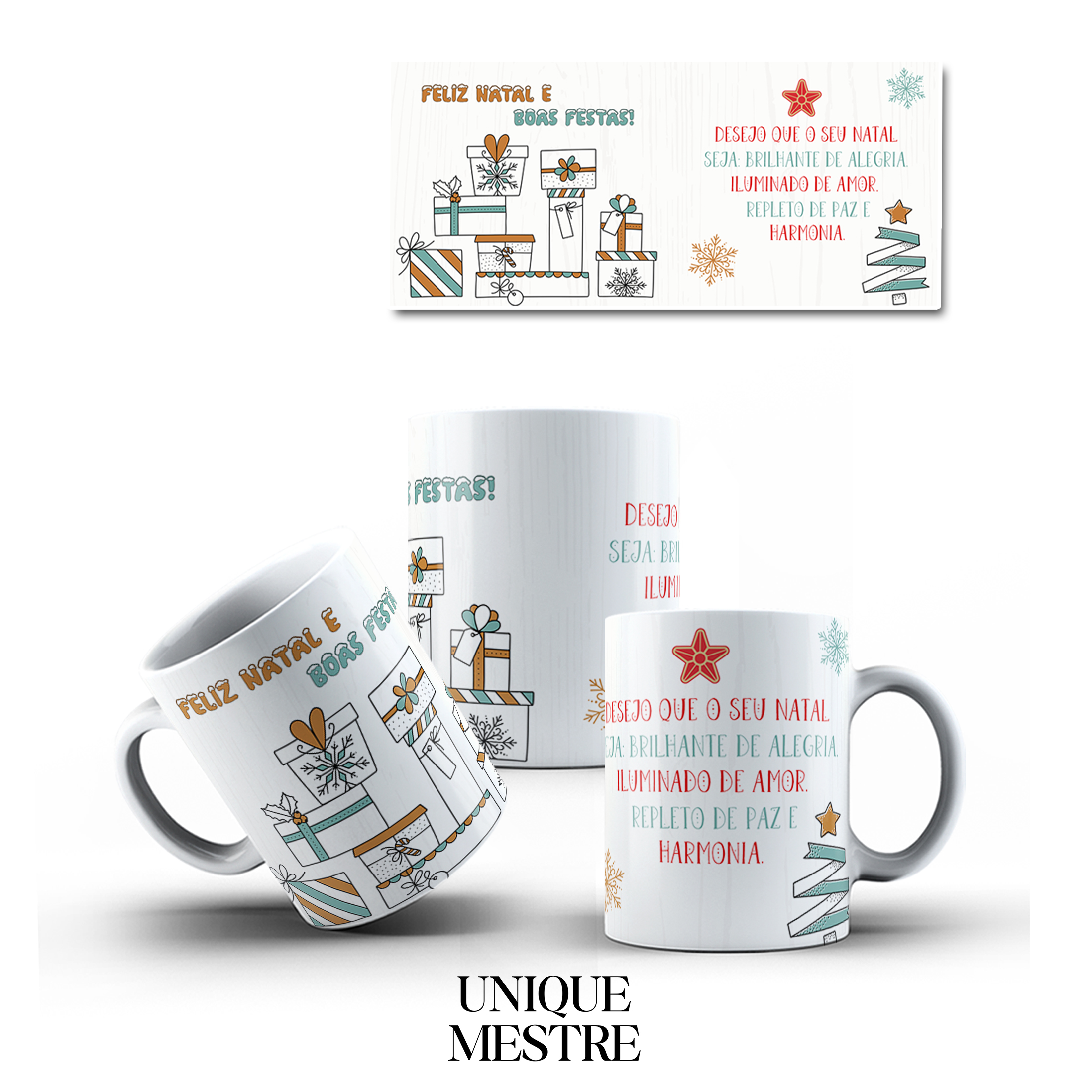 Caneca Personalizada - Coleção de Natal