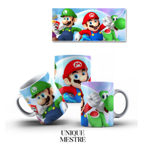 Caneca Personalizada - Coleção Super Mario
