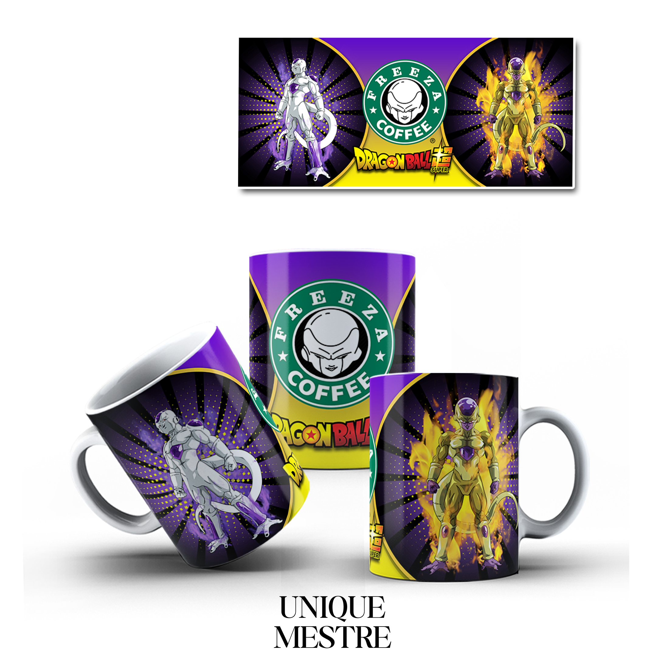 Caneca Personalizada - Coleção Dragon Ball | Freeza
