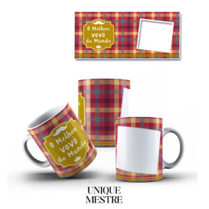 Caneca Personalizada "O Melhor Vovô do Mundo" | Coleção Avô
