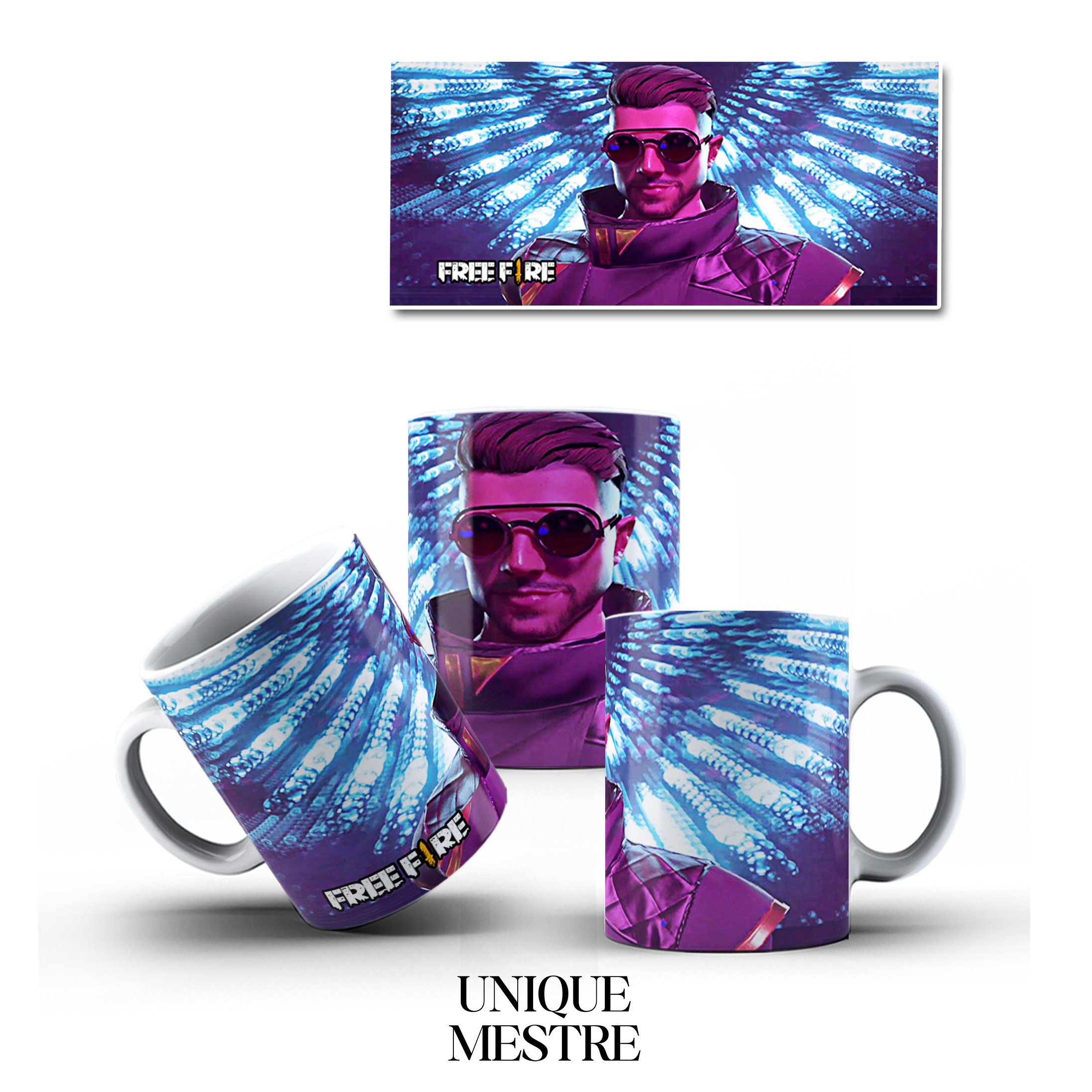 Caneca Personalizada - Coleção Freefire