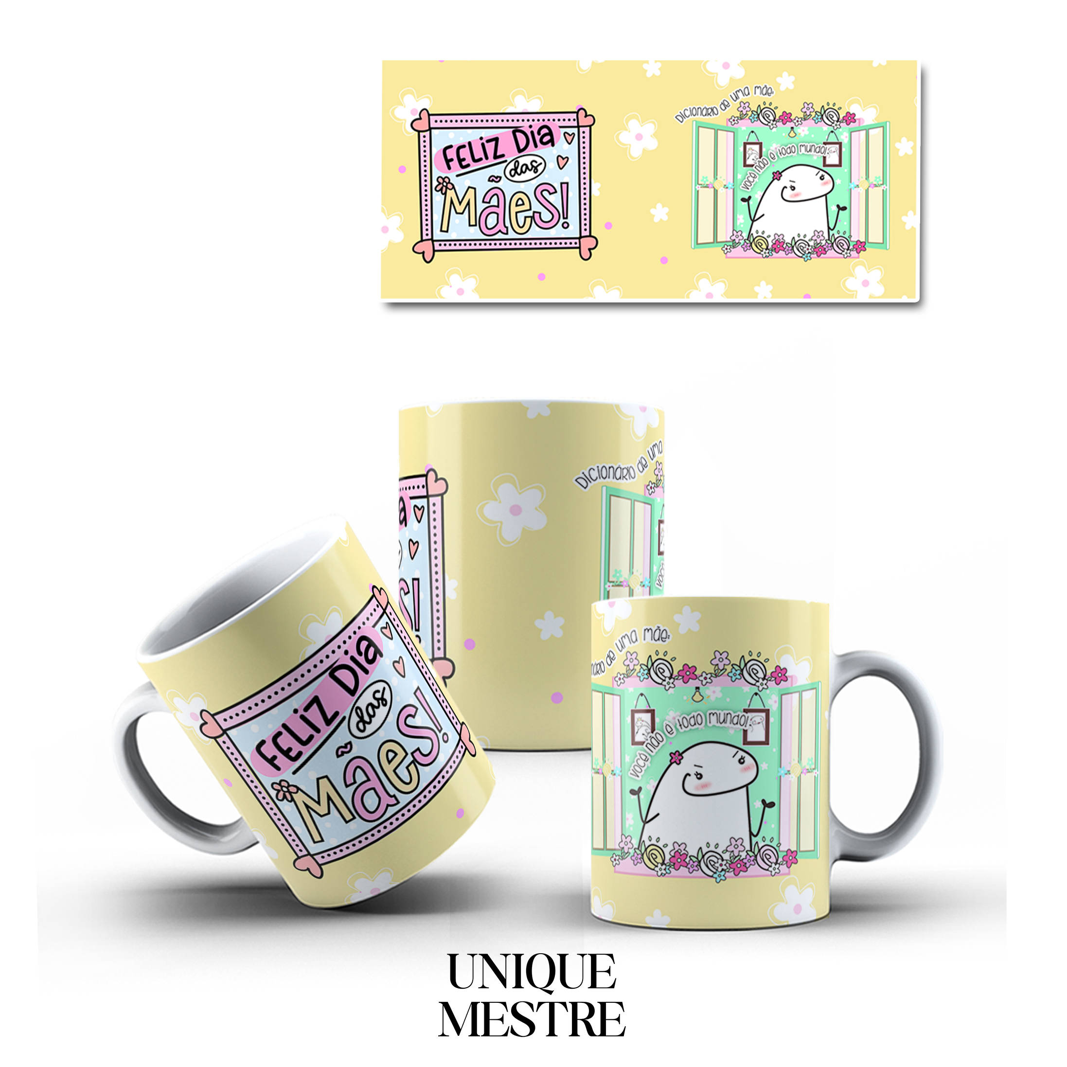 Caneca Personalizada - Dia das Mães - Você não é todo mundo!