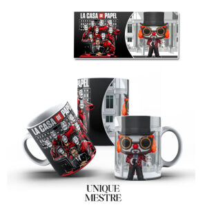 Caneca Personalizada - Coleção La Casa de Papel | PROFESSOR DISFARÇADO