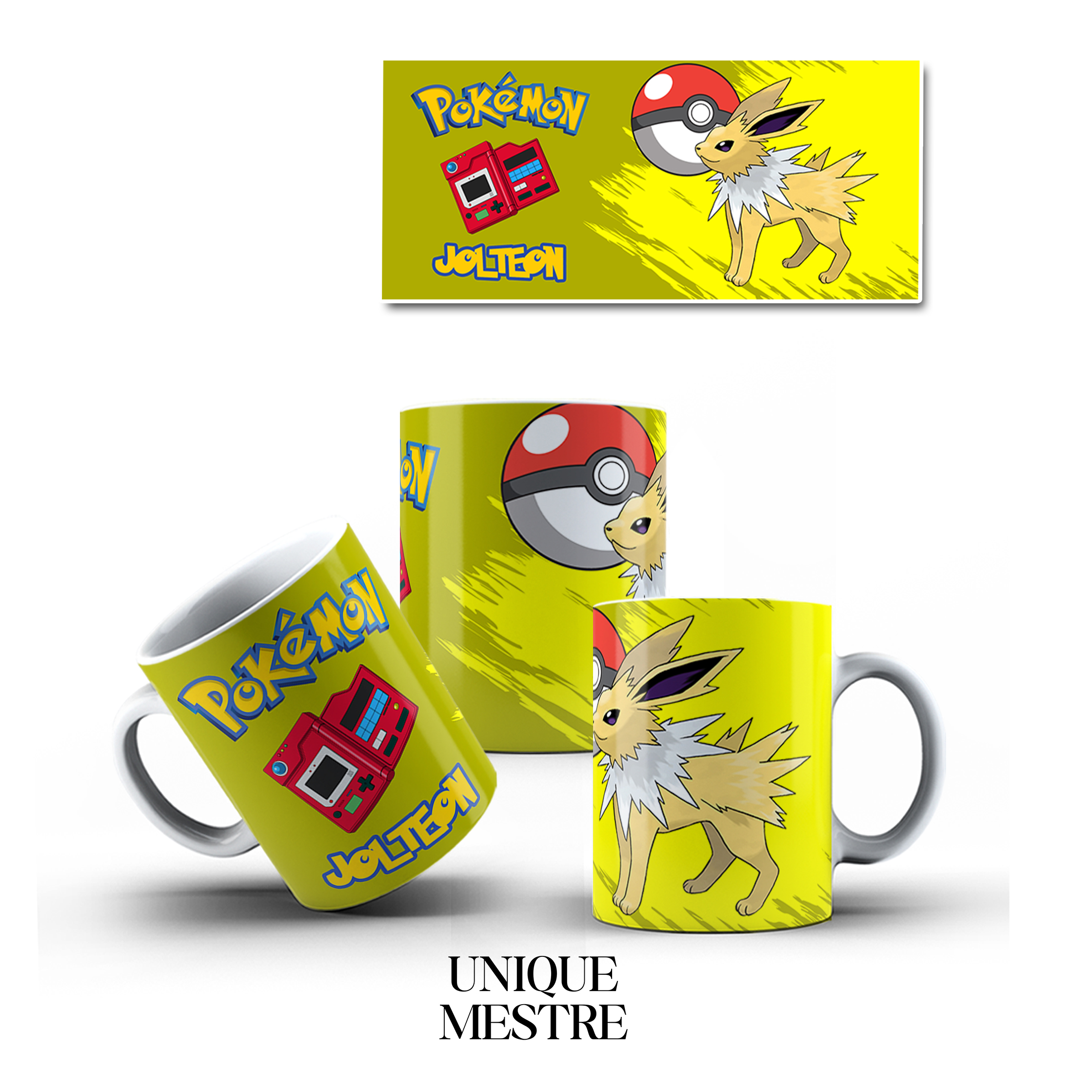 Caneca Personalizada - Coleção Pokemon | JOLTEON