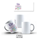 Caneca Personalizada - Coleção Frases Bíblicas | Ele sabe qual é o plano - Jeremias 29:11
