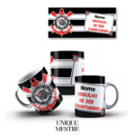 Caneca Personalizada - Corinthias - Orgulho de Ser Corinthias - COM NOME