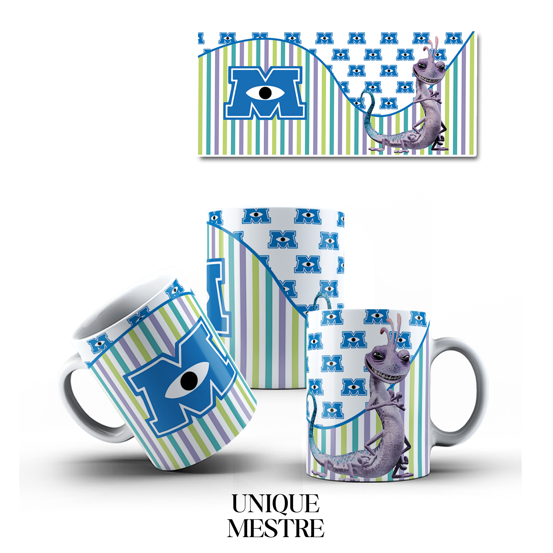 Caneca Personalizada - Coleção Monstros S.A | Randall Boggs