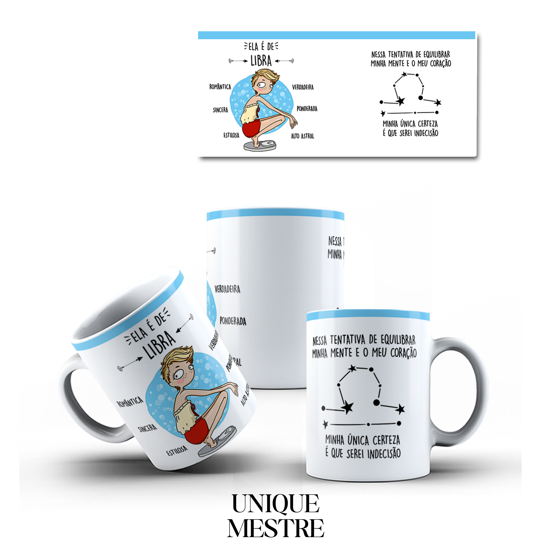Caneca Personalizada - Coleção Signos | Libra