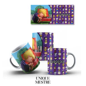 Caneca Personalizada - Coleção Snoopy | Schroeder