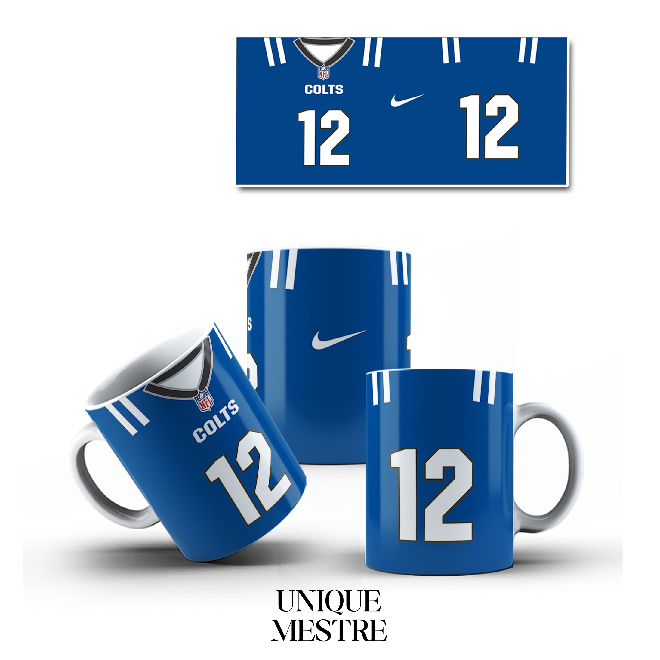 Caneca Personalizada - Coleção Times NFL | COLTS-SUL-NFL