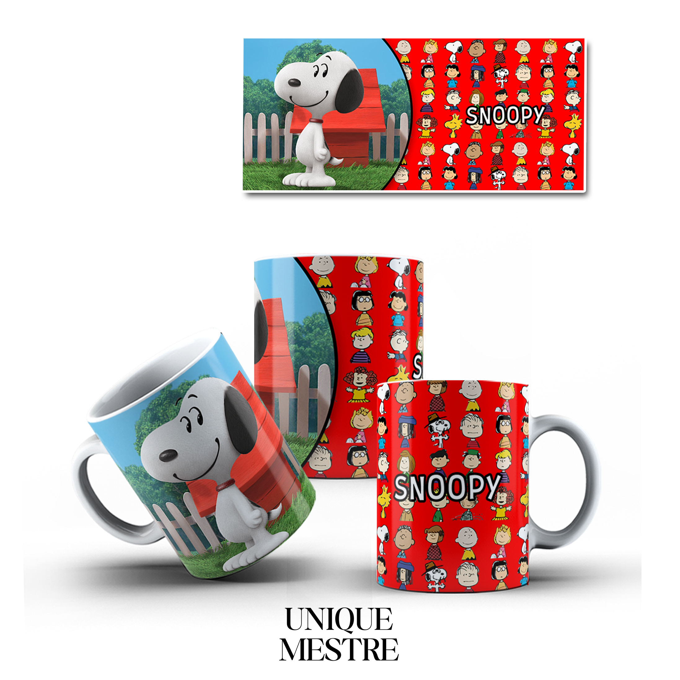 Caneca Personalizada - Coleção Snoopy | Snoopy