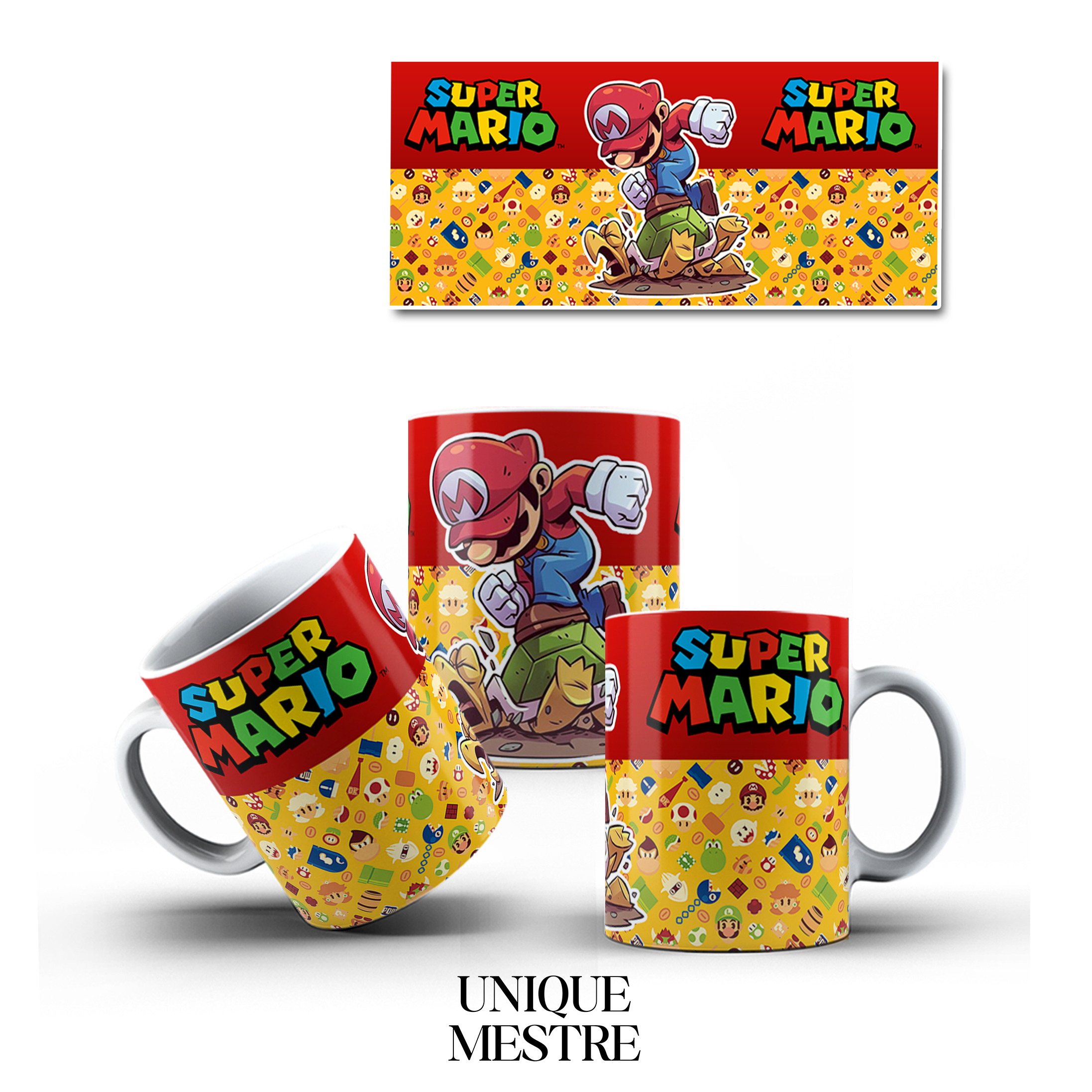 Caneca Personalizada - Coleção Super Mario