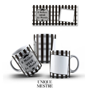 Caneca Personalizada "O Melhor Vovô do Mundo" | Coleção Avô