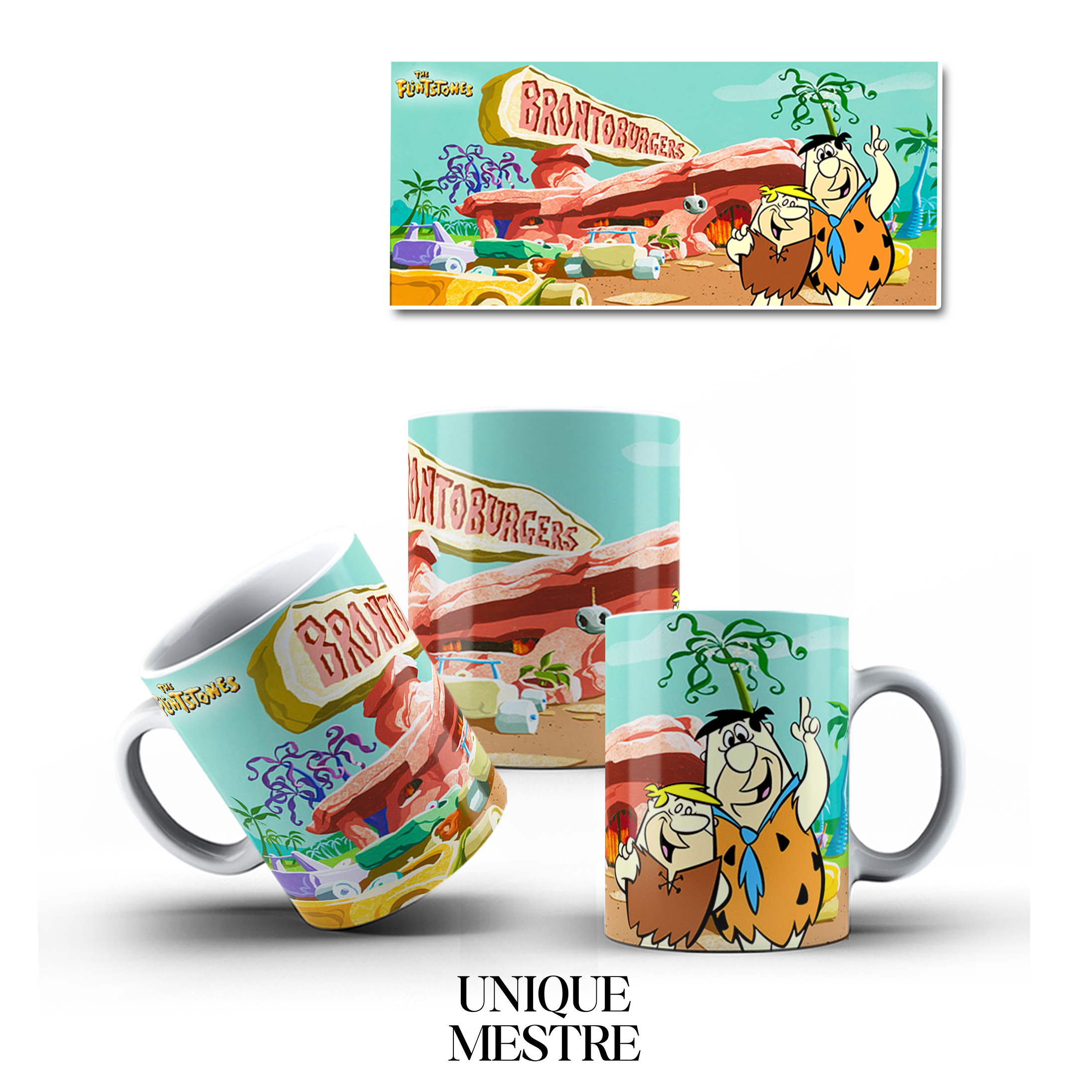 Caneca Personalizada - Coleção Os Flinstons
