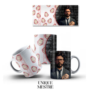 Caneca Personalizada - Coleção La Casa de Papel | PROFESSOR 2