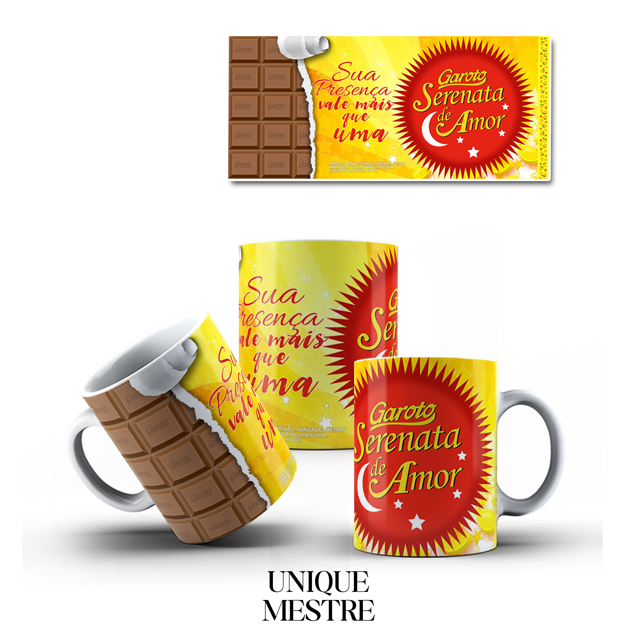 Caneca Personalizada - Coleção de Páscoa | Serenata de Amor