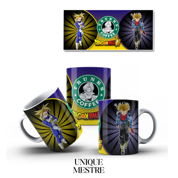 Caneca Personalizada - Coleção Dragon Ball | Trunks