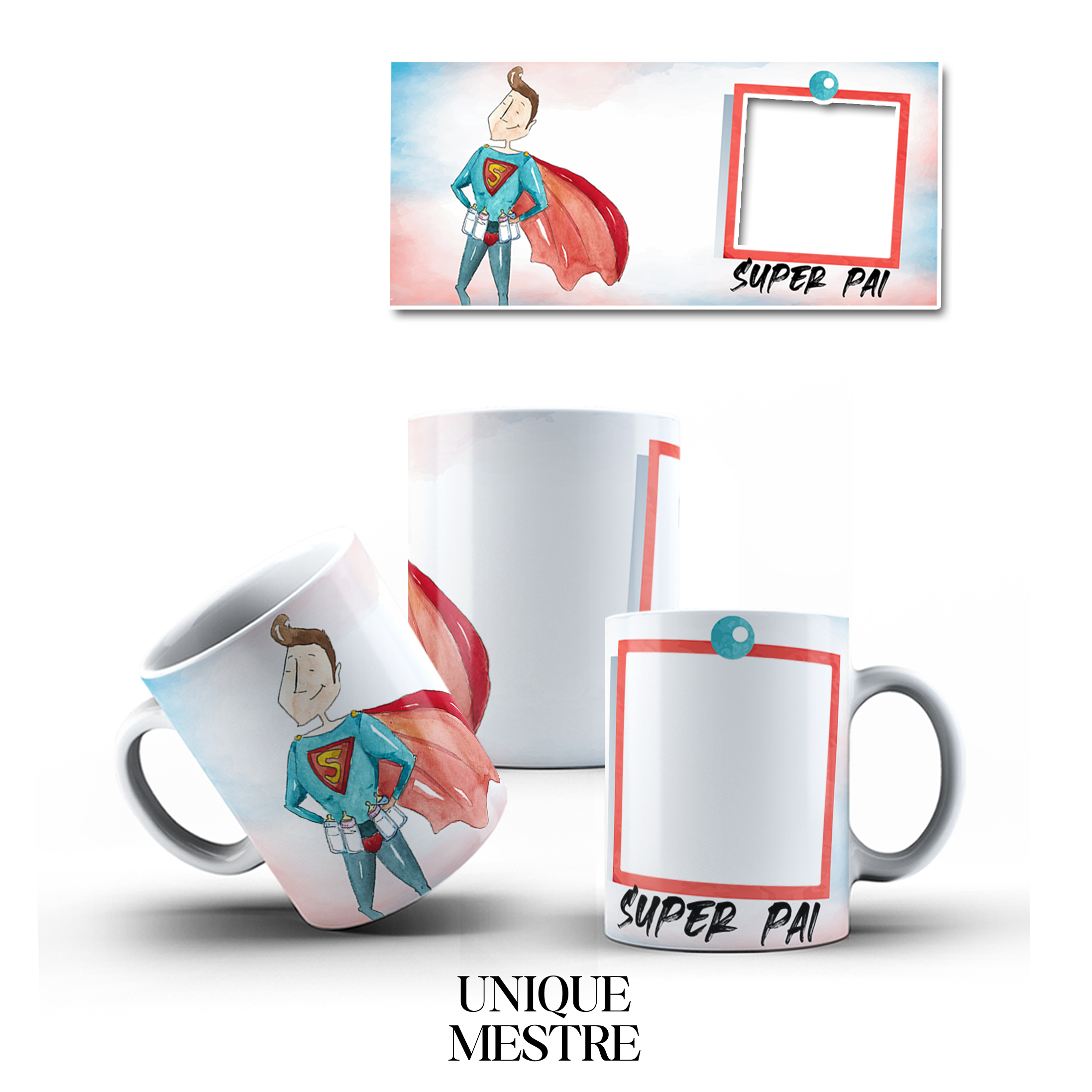 Caneca Personalizada - Coleção Dia dos Pais | Super Pai