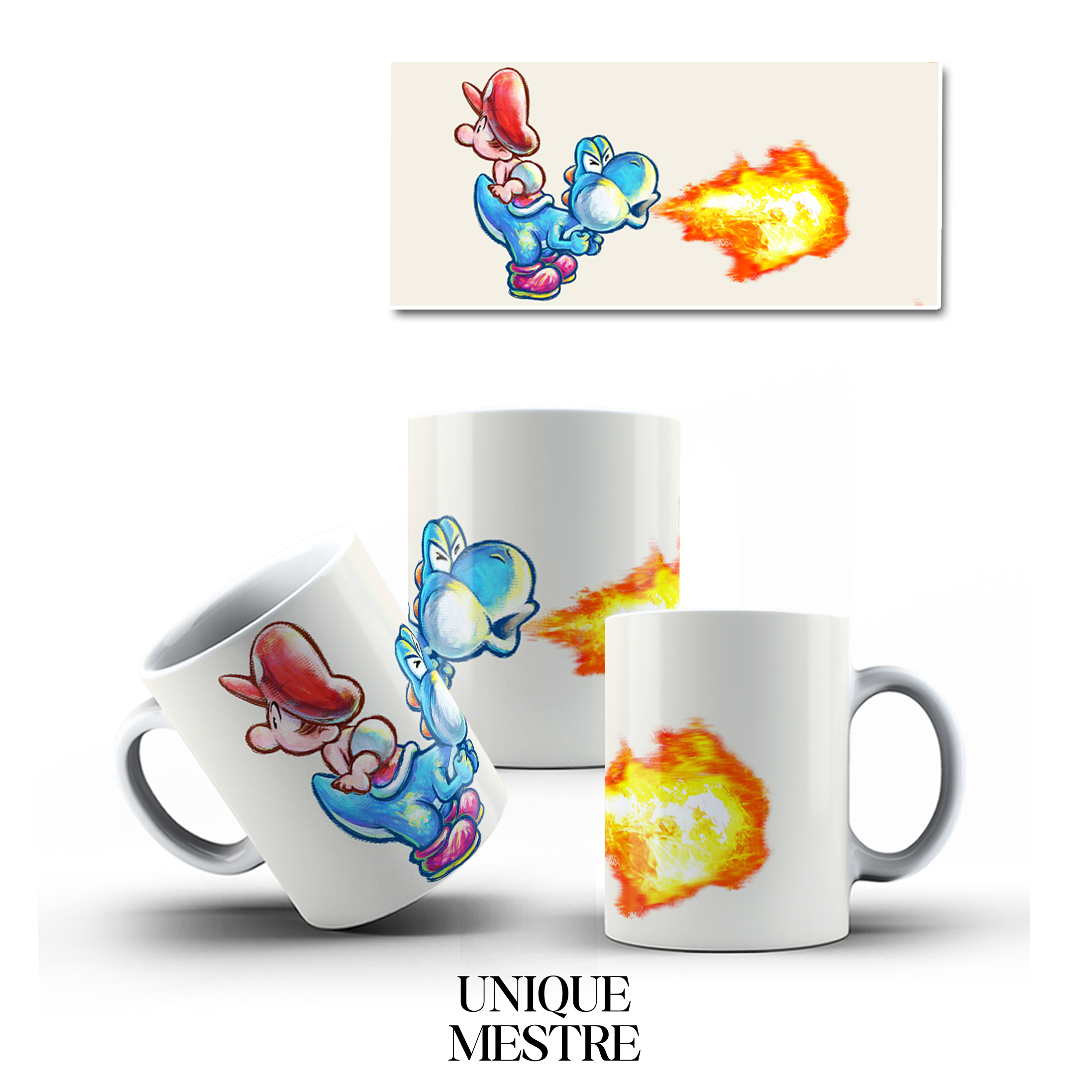 Caneca Personalizada - Coleção Super Mario