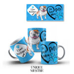 Caneca Personalizada - Coleção Pet | Buldogue - Eu amo o meu Pet