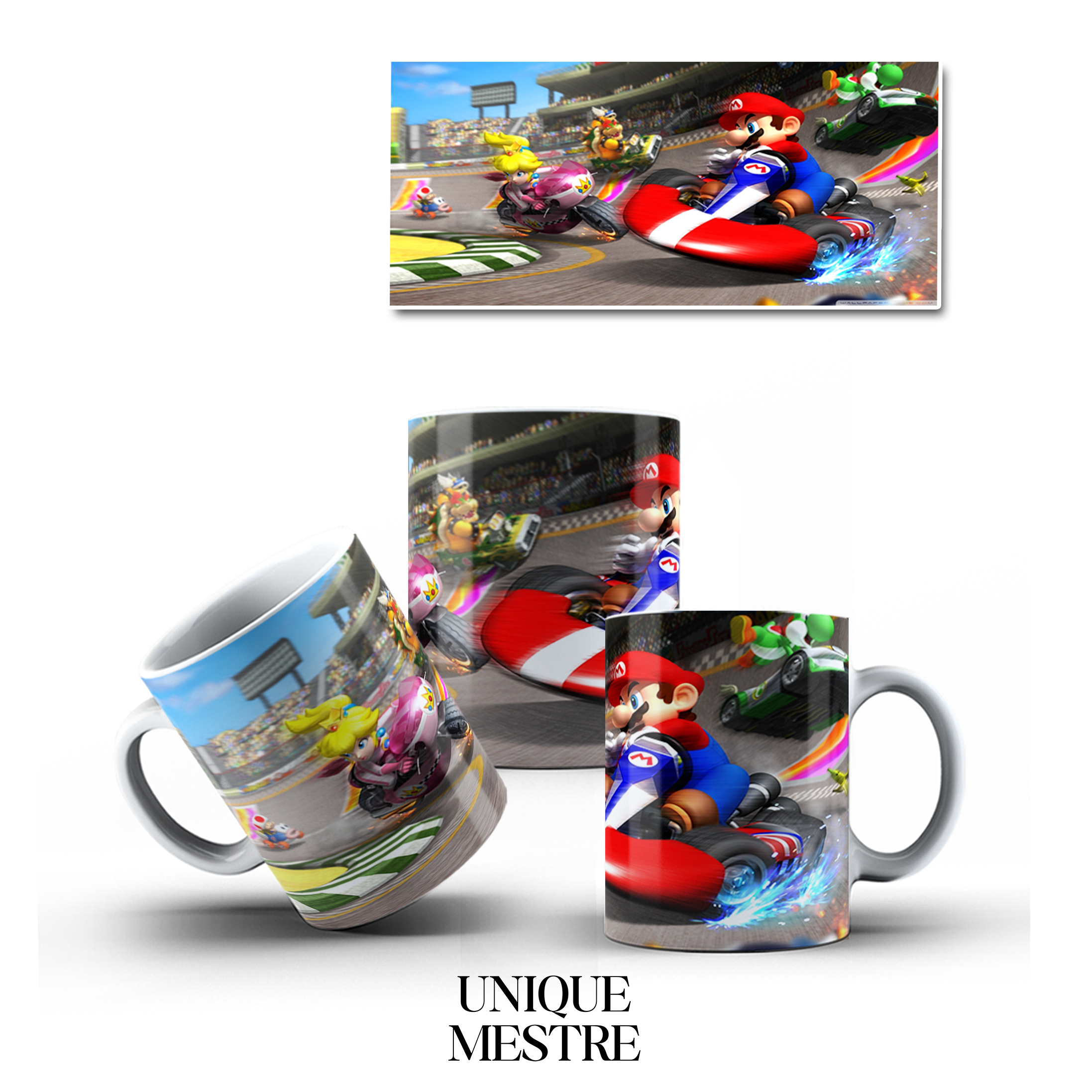 Caneca Personalizada - Coleção Super Mario