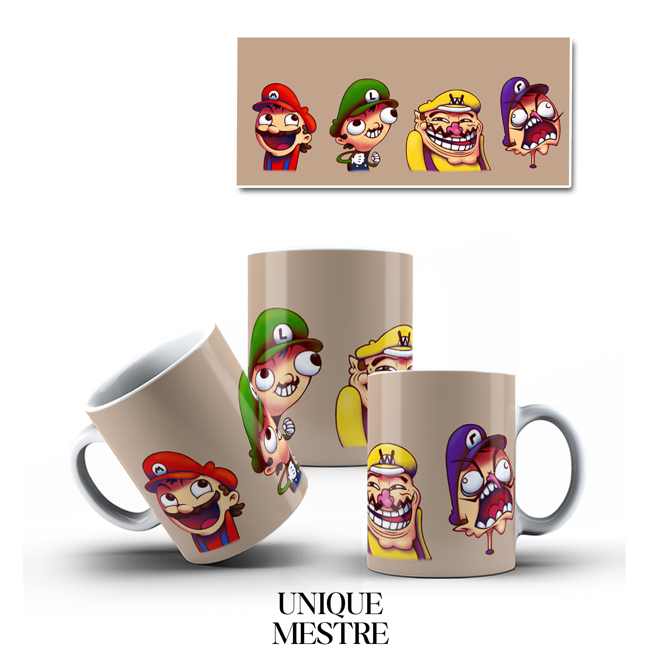 Caneca Personalizada - Coleção Super Mario