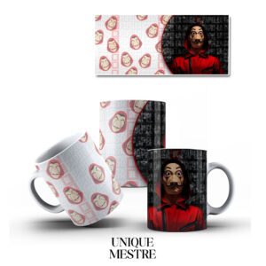 Caneca Personalizada - Coleção La Casa de Papel | SALVADOR DALI